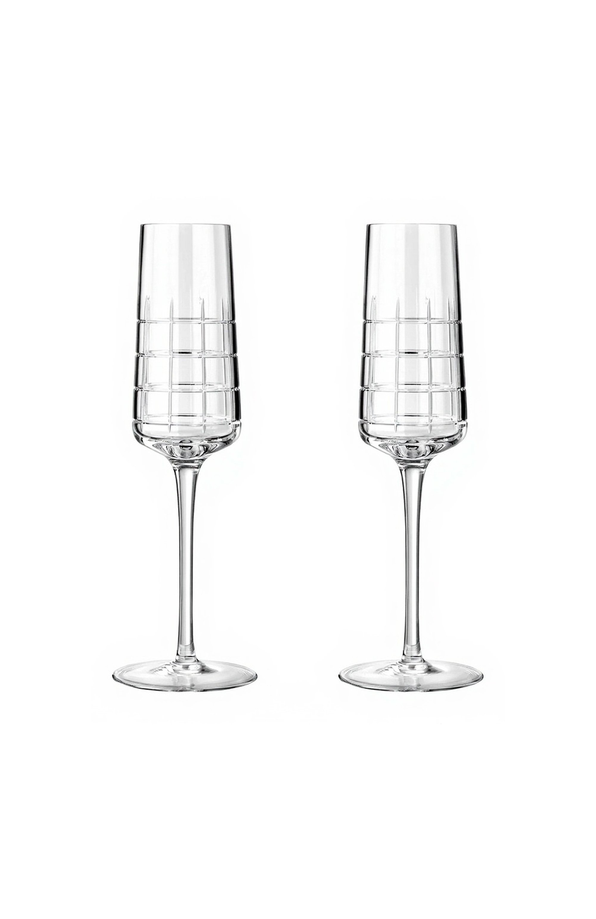 Набор из 2-х фужеров для шампанского graphik CHRISTOFLE, арт. 07965010, фото 1