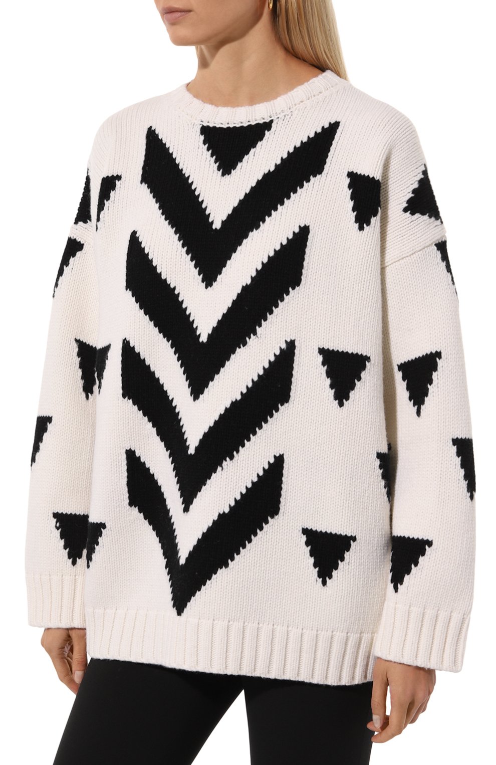 Шерстяной свитер VALENTINO, арт. 5B3KC58S8QY, фото 3