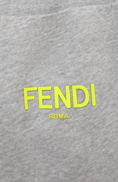 Хлопковые джоггеры FENDI, арт. JMF432/5V0/8A-12+, фото 3