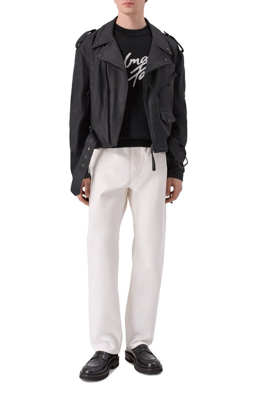 Джинсы Regular Balmain GH1MI043/DG14 Белый  GH1MI043/DG14 Фото 2