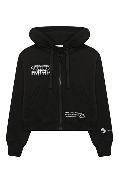 Хлопковая толстовка DOLCE & GABBANA, арт. L8JWAP/G7M6X