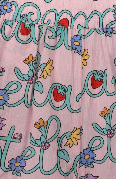 Хлопковые шорты STELLA MCCARTNEY, арт. TY6A89, фото 3