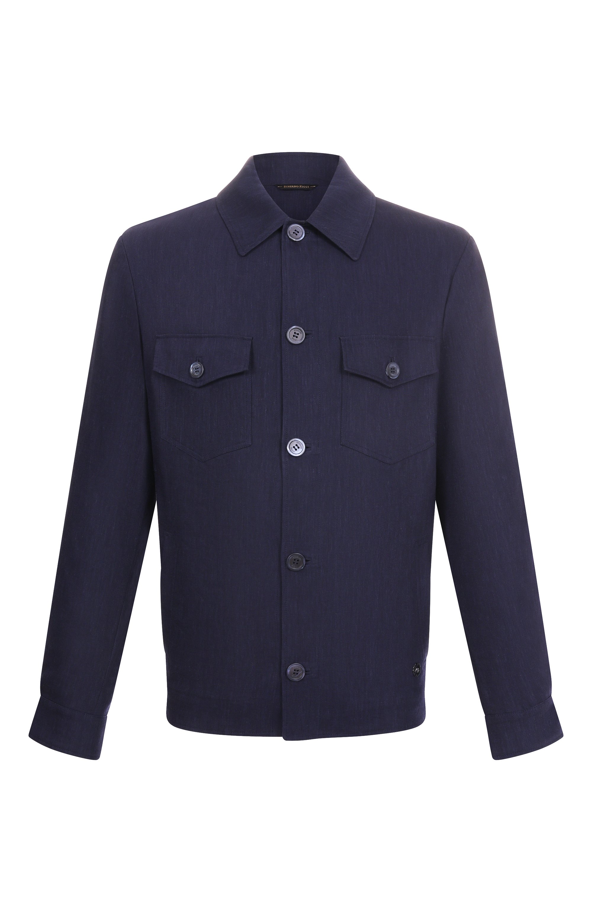 Куртка-рубашка изо льна и шерсти STEFANO RICCI, арт. M7J5100380/WL003L, фото 1