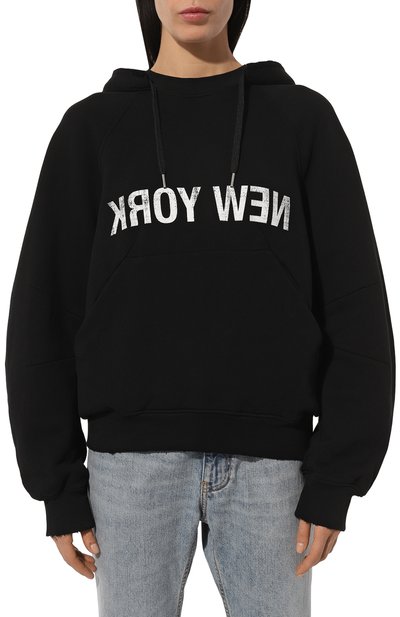 Хлопковое худи HELMUT LANG, арт. 006HM515, фото 3