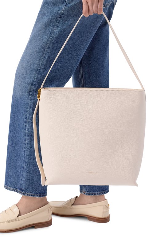 Сумка C- Me Lock Coccinelle E1 U4K 13 02 01 Кремовый  E1 U4K 13 02 01 Фото 2