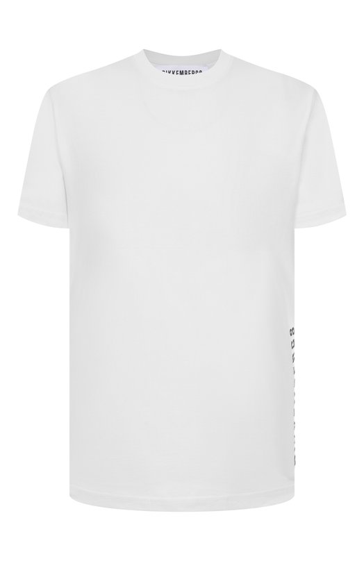 Хлопковая футболка Dirk Bikkembergs BMT1253 Белый BMT1253