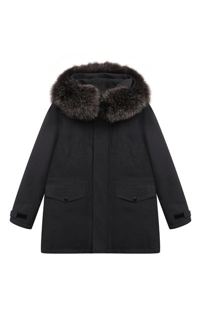 Пуховая парка YVES SALOMON ENFANT, арт. 25WEM911XXK12G