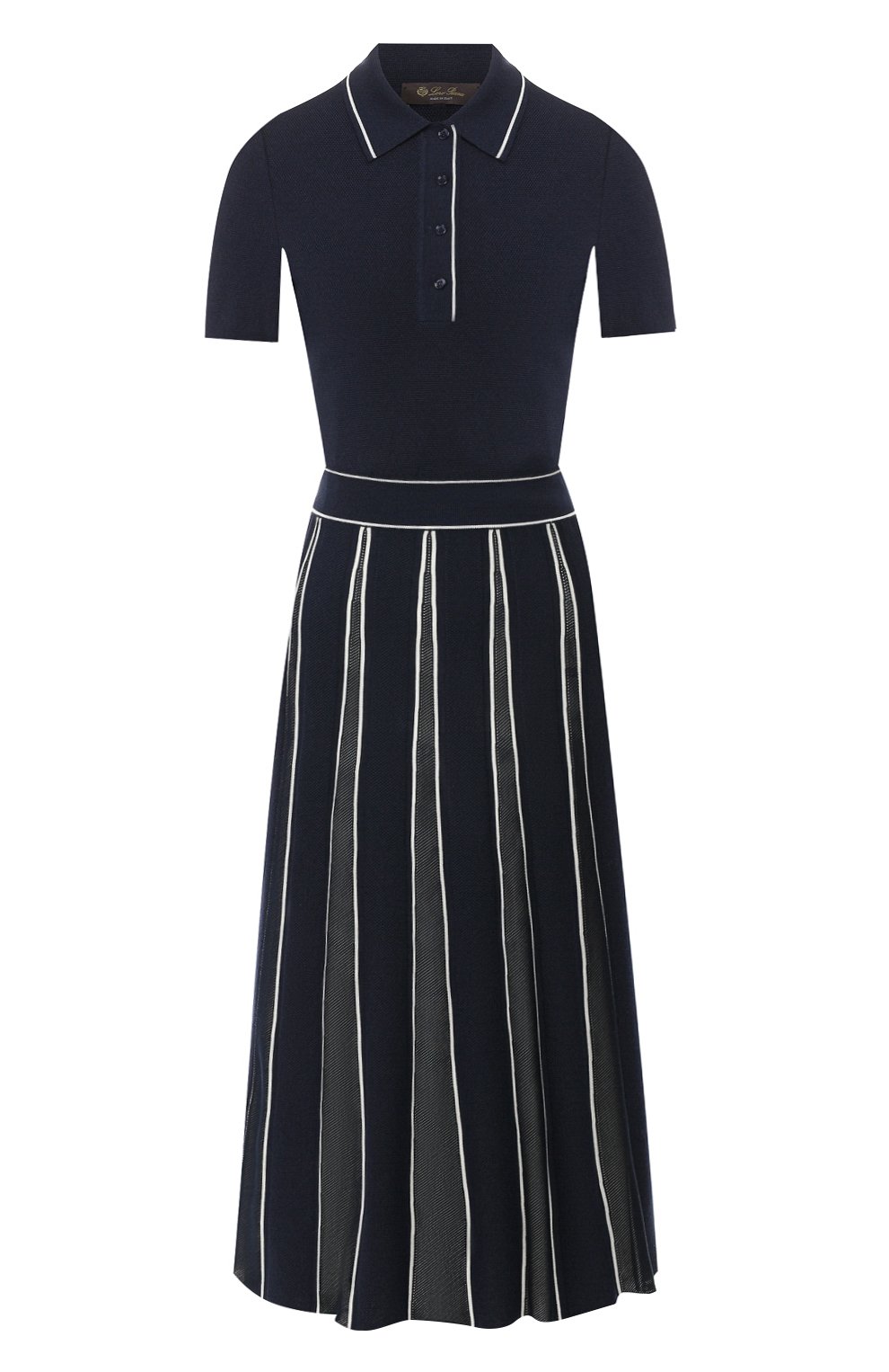 Платье из смеси кашемира и шелка LORO PIANA, арт. FAI4467, фото 1