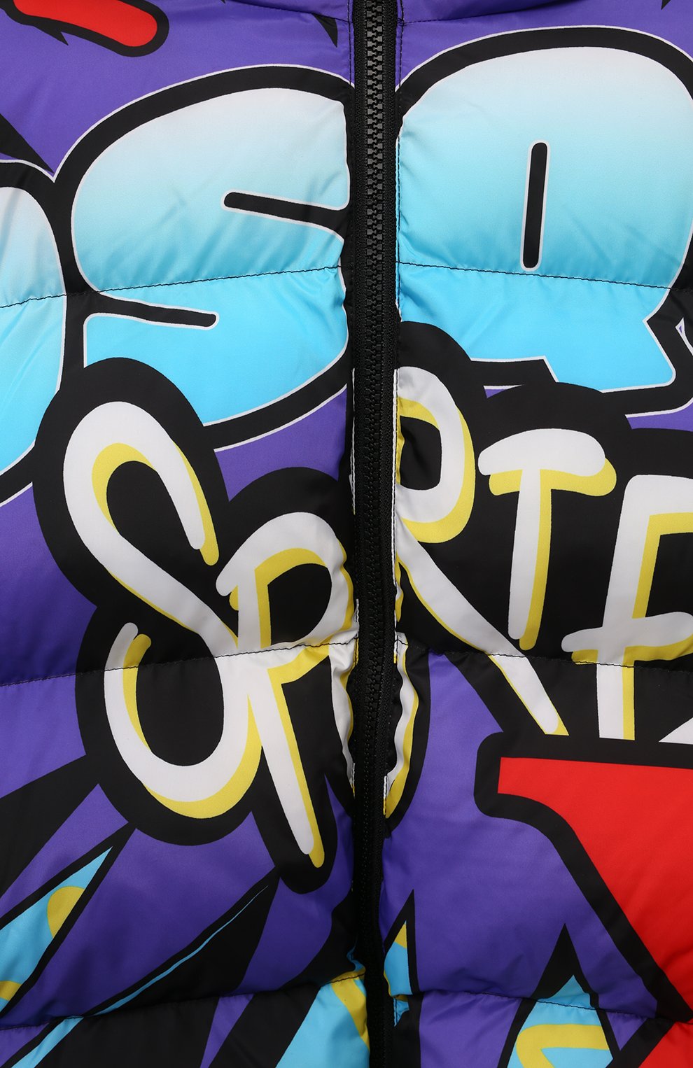 Утепленная куртка DSQUARED2 разноцветного цвета по цене 55350 руб., арт. DQ2517/D0A9V, фото 3 Утепленная куртка DSQUARED2, арт. DQ2517/D0A9V, фото 3