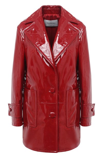 Кожаное пальто VALENTINO, арт. UB3NB05E5JR, фото 1