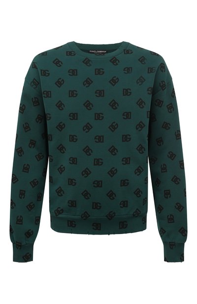 Мужской хлопковый свитшот DOLCE & GABBANA, арт. G9ZI6T/G7HPH