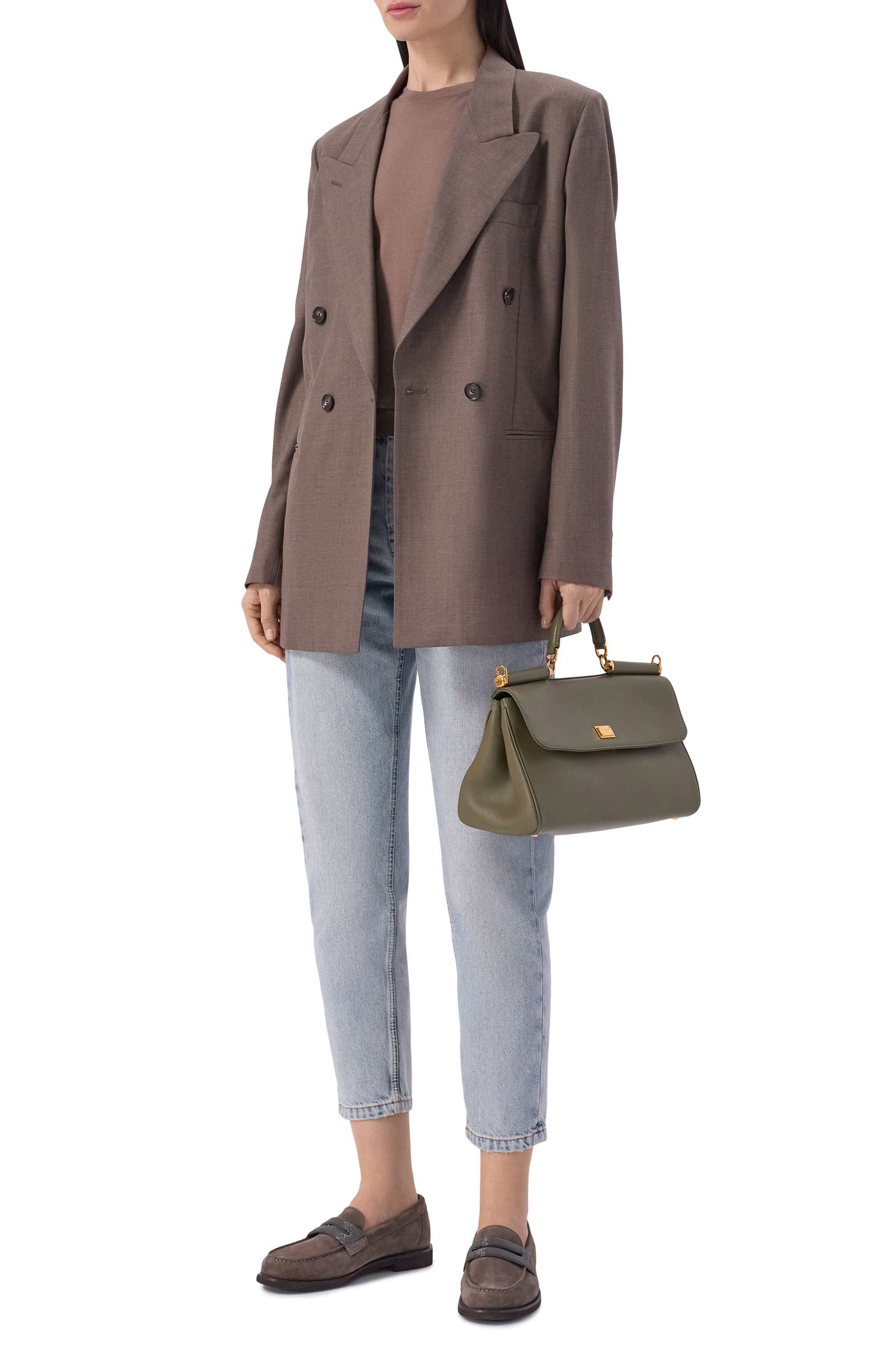 Замшевые пенни-лоферы BRUNELLO CUCINELLI, арт. MZSFG3237, фото 3