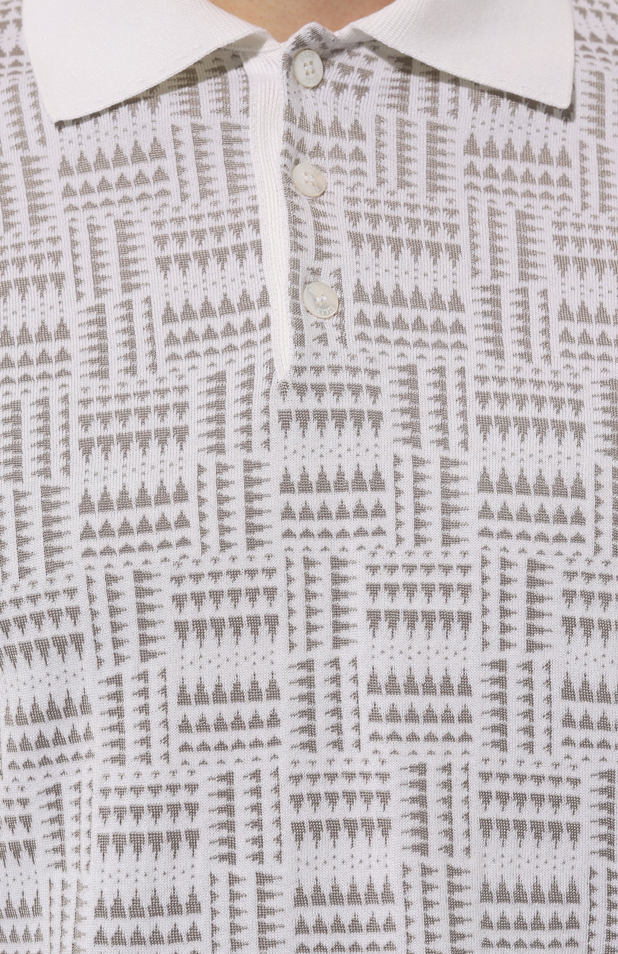 Поло из шелка и хлопка ZILLI, арт. KBP002M0145VMPA00, фото 5