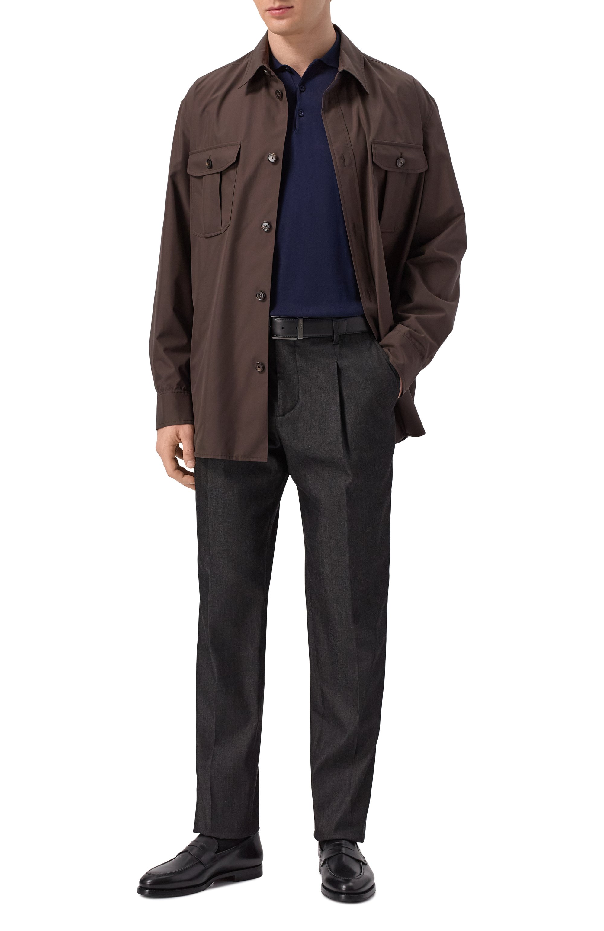 Хлопковые брюки ZILLI, арт. CPPTA1M012522002U, фото 2