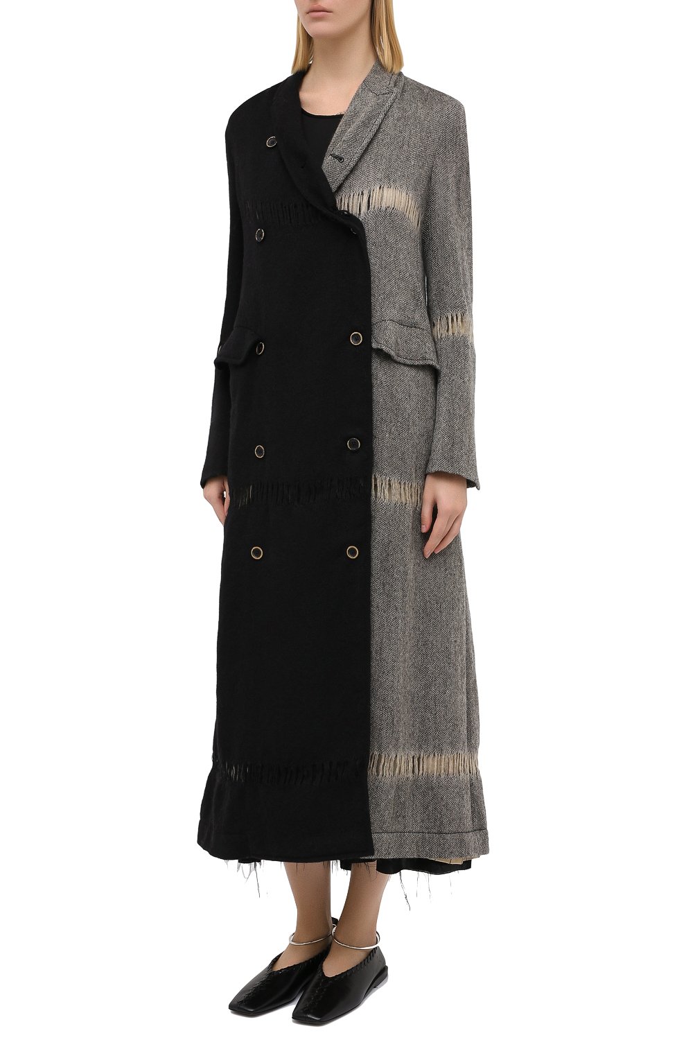 Шерстяное пальто UMA WANG, арт. A0 M UP8001, фото 4