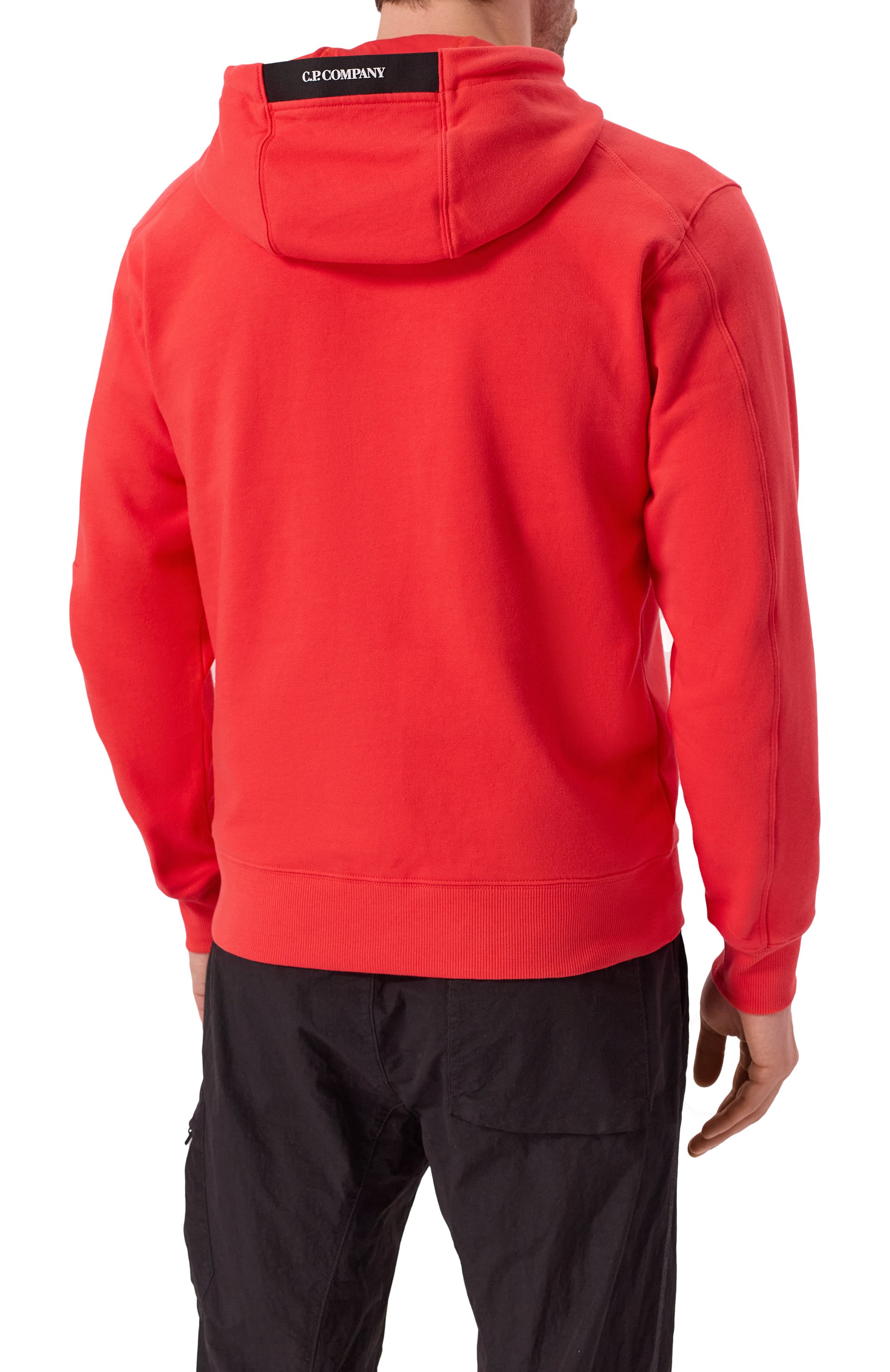 Хлопковое худи C.P. COMPANY, арт. 18CMSS024A005086W, фото 4