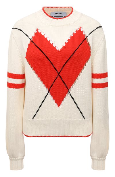 Женский хлопковый свитер MSGM, арт. 3241MDM123 227284