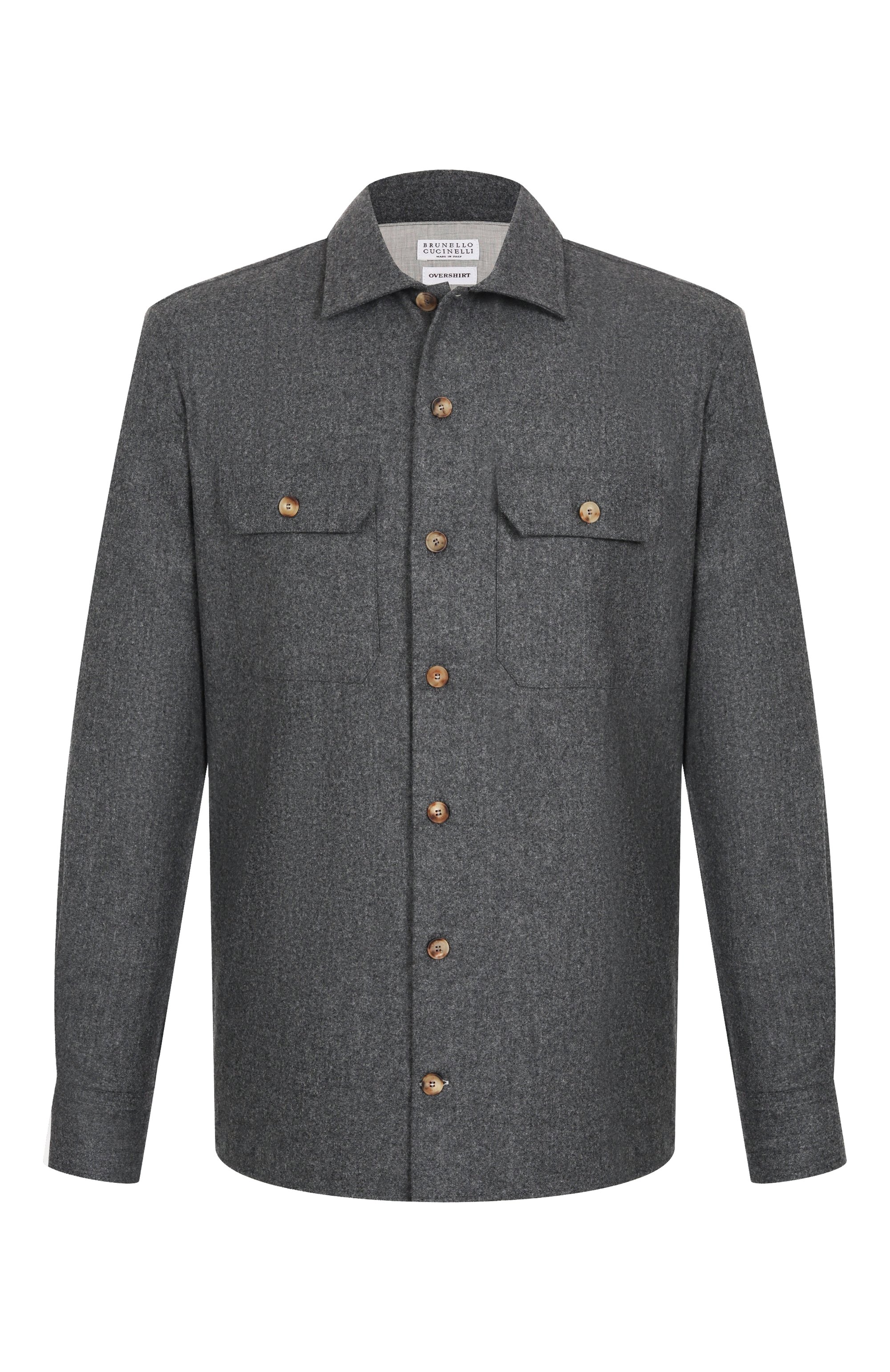 Шерстяная рубашка BRUNELLO CUCINELLI, арт. M038P0720, фото 1