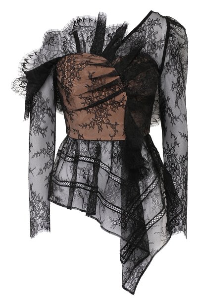 Кружевная блузка SELF-PORTRAIT, арт. RS20-135L, фото 1