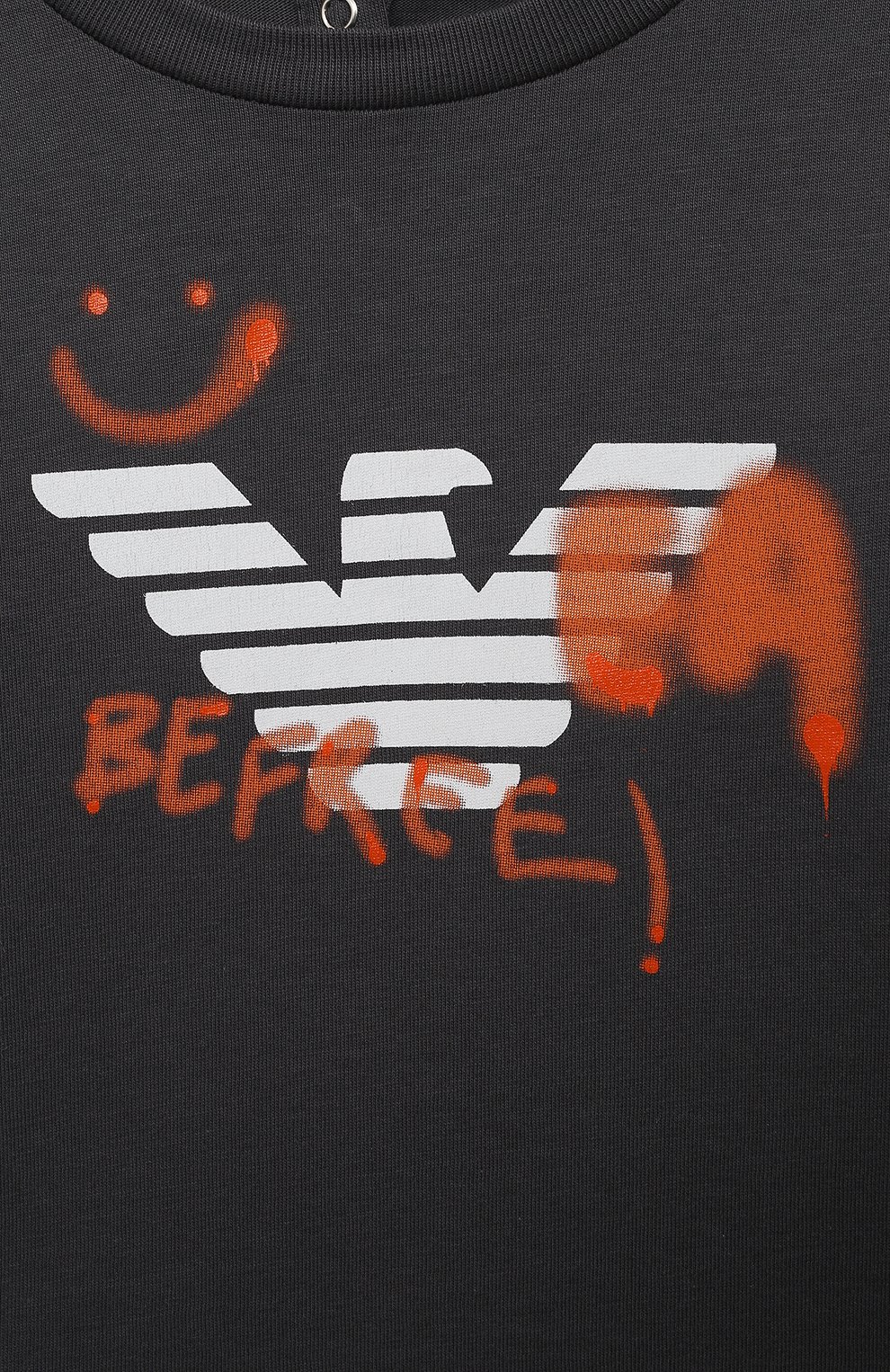 Хлопковый лонгслив EMPORIO ARMANI, арт. 6LHTJ1/4J5WZ, фото 3