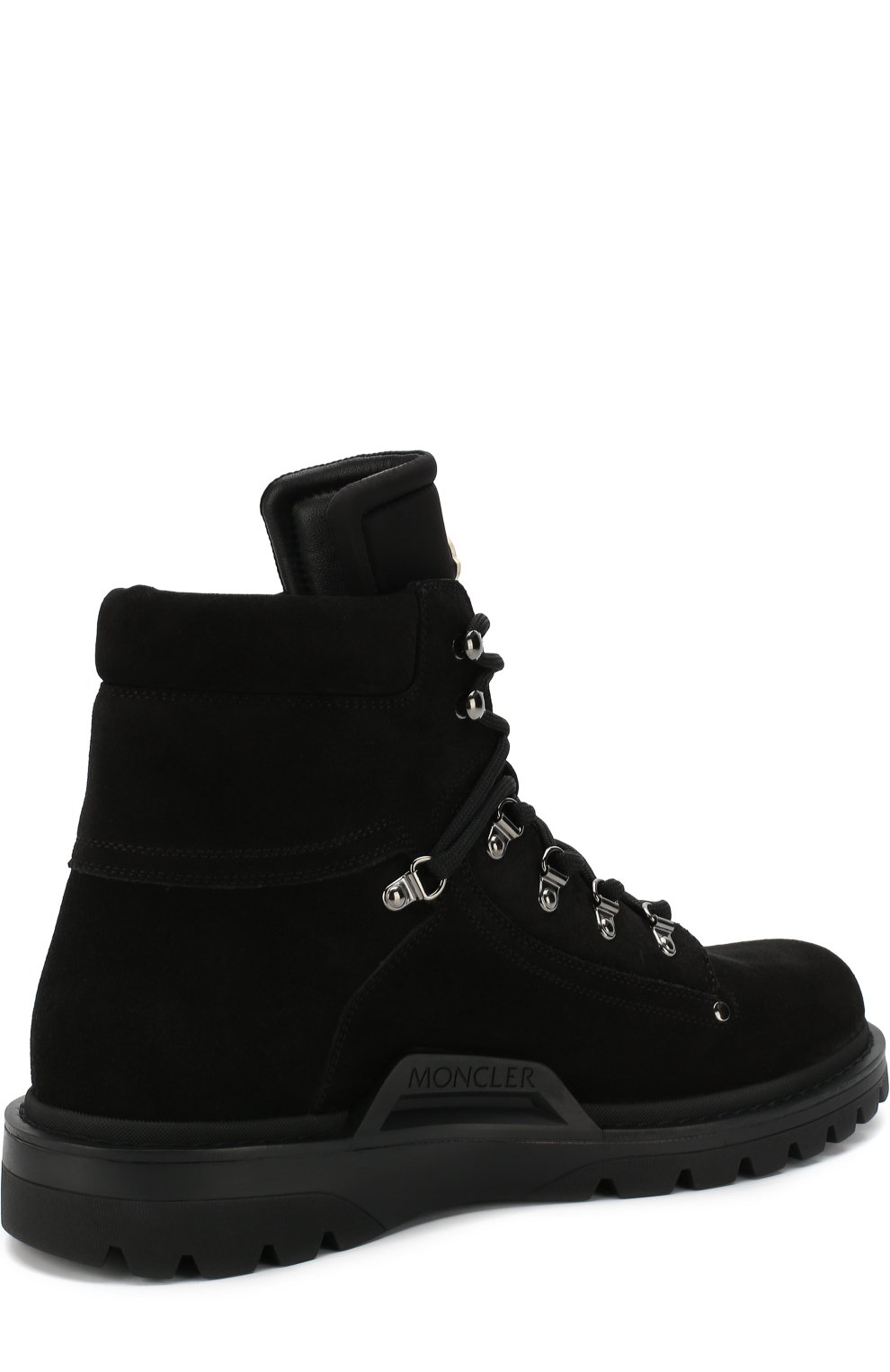 Высокие кожаные ботинки на шнуровке MONCLER, арт. D2-09A-10100-00-019CL, фото 4