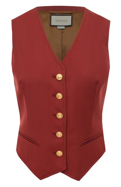 Шерстяной жилет GUCCI, арт. 569244 ZAA7N, фото 1
