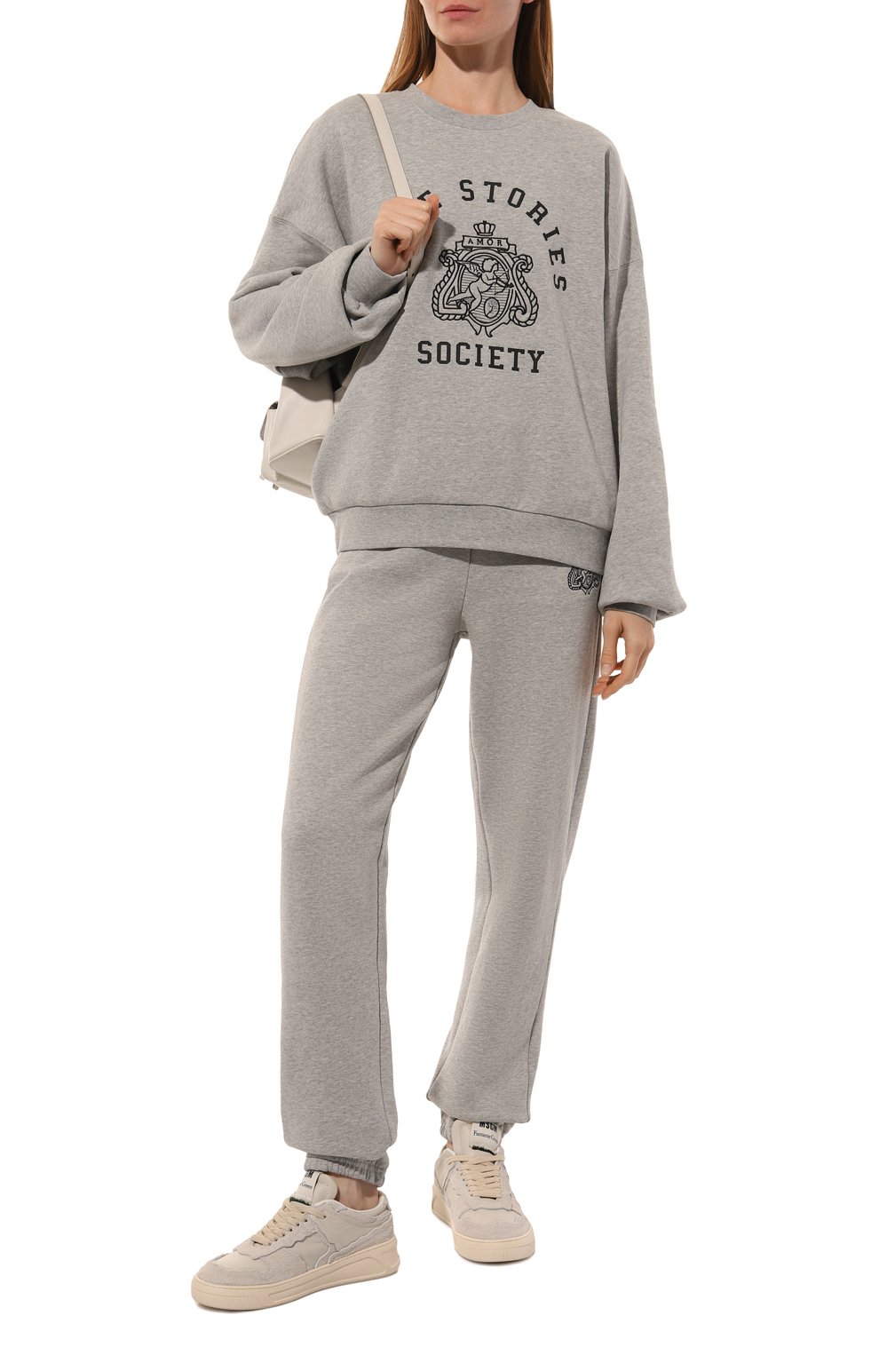 Хлопковый свитшот LOVE STORIES, арт. L2443248-980, фото 2