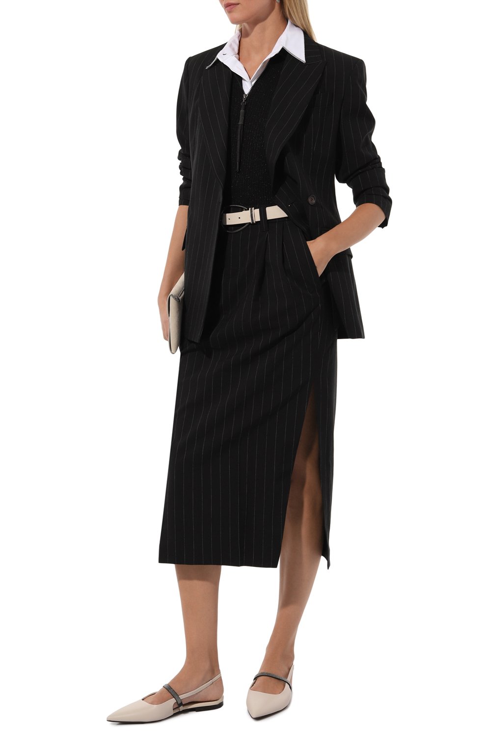 Жакет из шерсти и хлопка BRUNELLO CUCINELLI, арт. MD5867156P, фото 2