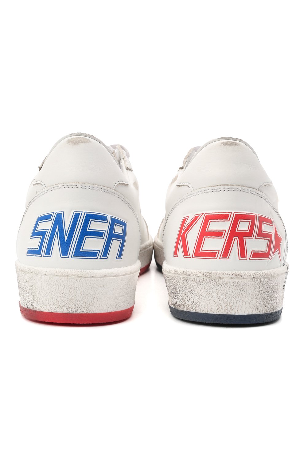 Кожаные кеды ball star GOLDEN GOOSE DELUXE BRAND, арт. GMF00117.F002095, фото 7