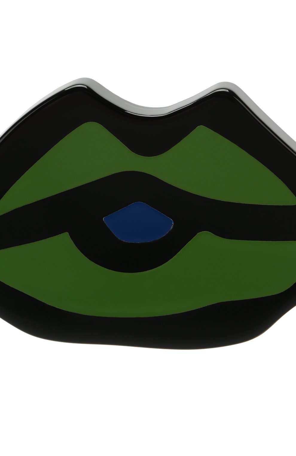 Фигурная брошь MARNI зеленого цвета по цене 5715 руб., арт. M001VU-M000H, фото 3 Фигурная брошь MARNI, арт. M001VU-M000H, фото 3