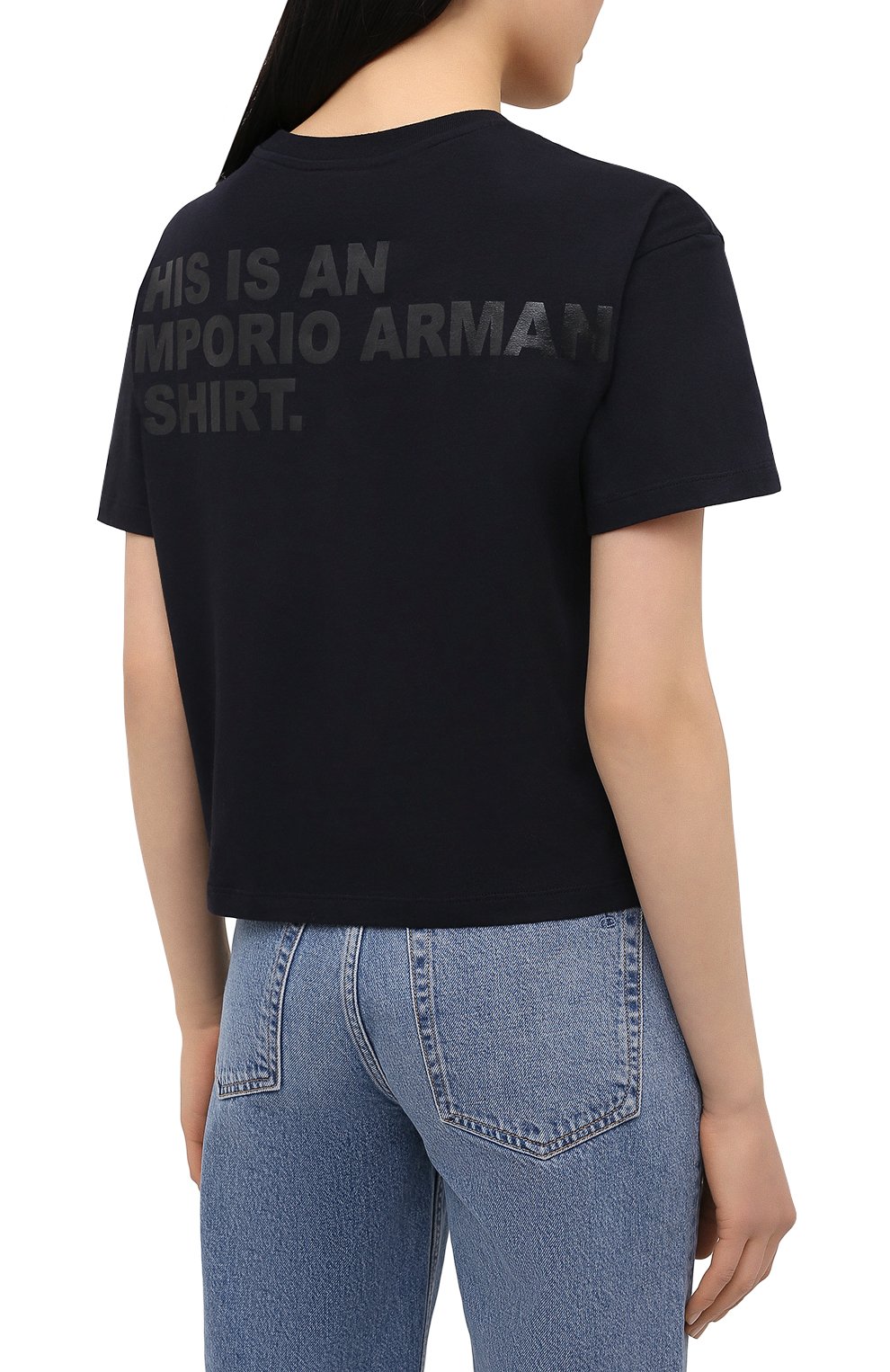 Хлопковая футболка EMPORIO ARMANI, арт. 3K2T7X/2J53Z, фото 4