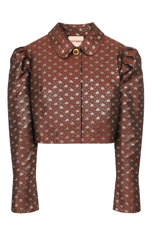 Жакет из вискозы Botrois SKU4663306 Коричневый SKU4663306