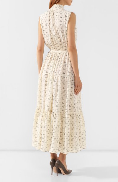 Шелковое платье POLO RALPH LAUREN, арт. 211753222, фото 4
