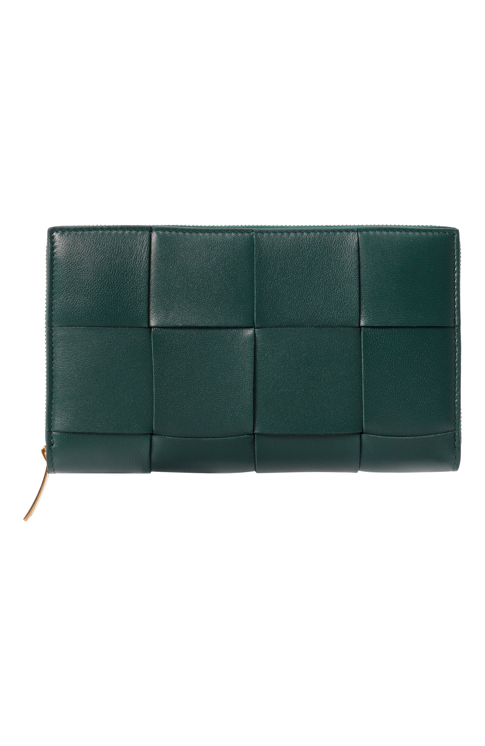 Кошелек BOTTEGA VENETA зеленого цвета по цене 135500 руб., арт. 814676/V6VU1, фото 1 Кошелек BOTTEGA VENETA, арт. 814676/V6VU1, фото 1
