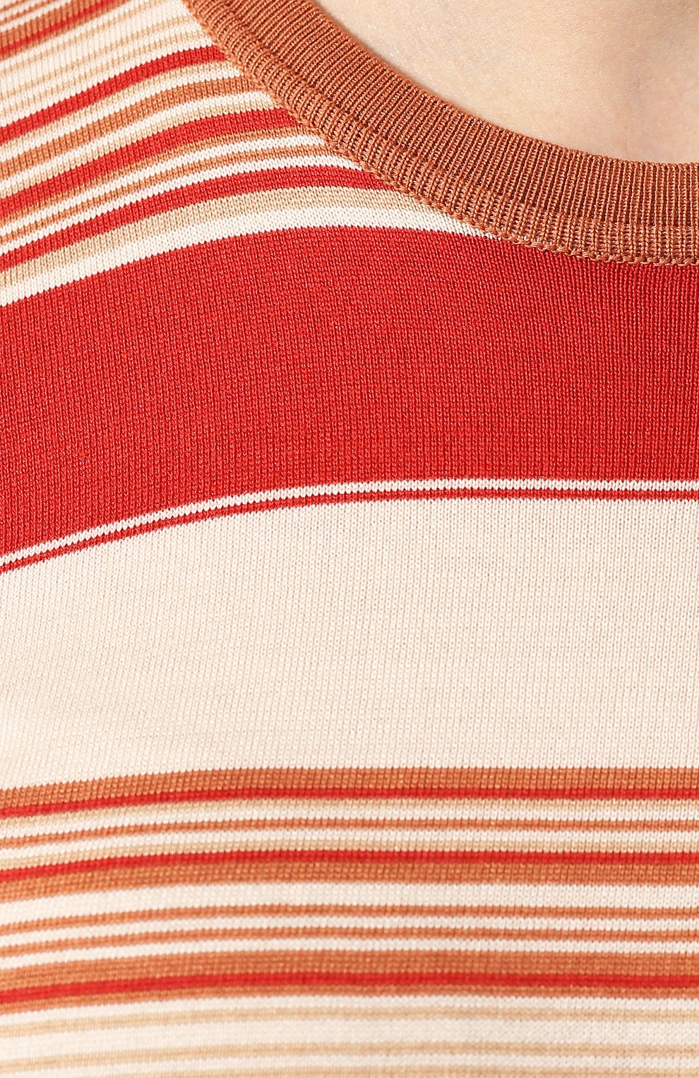 Топ из смеси шелка и хлопка LORO PIANA, арт. FAI8999, фото 5