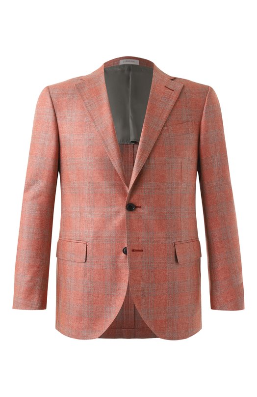 Шелковый пиджак Corneliani 25X008-2516948 Розовый 25X008-2516948