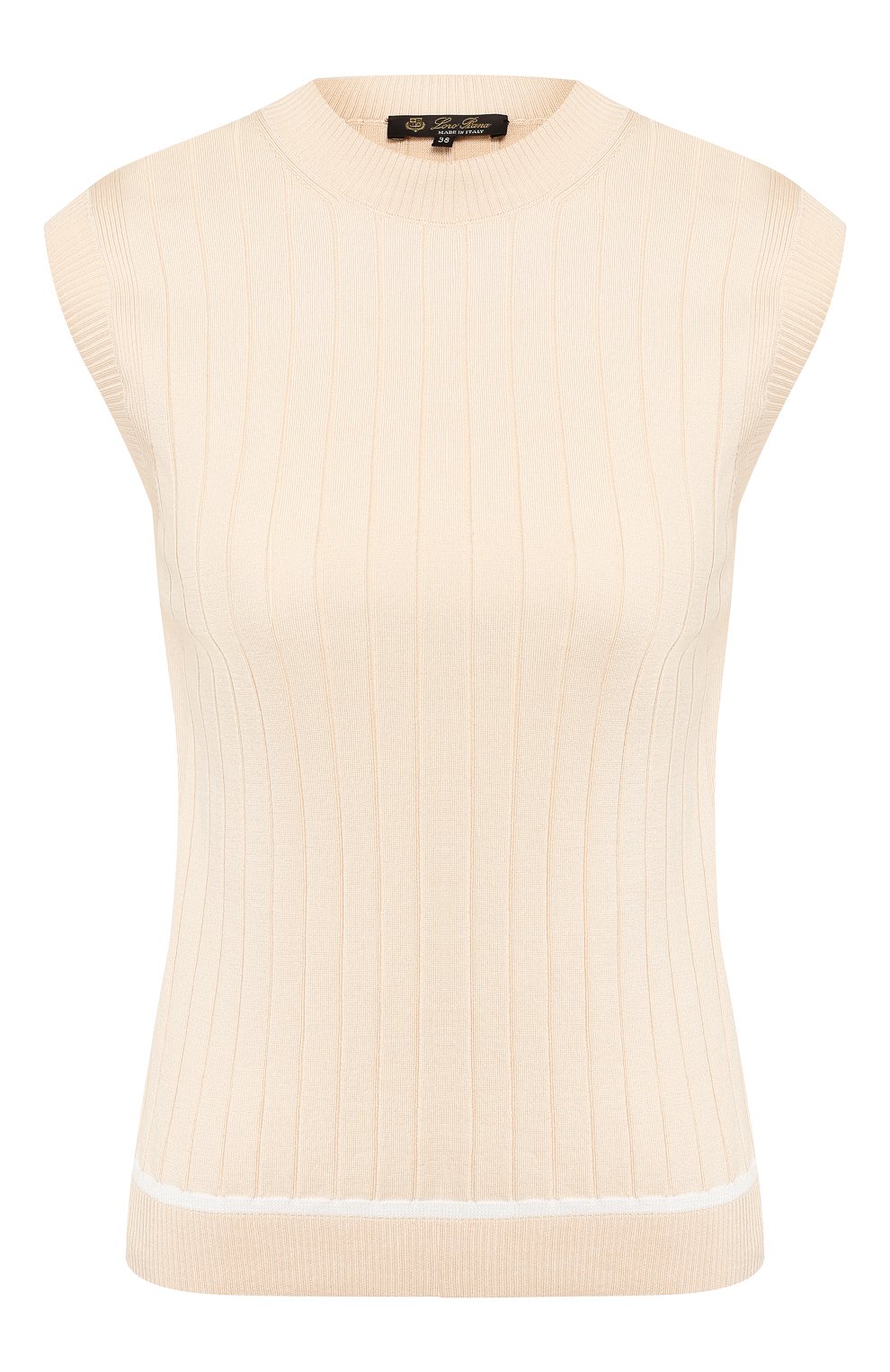 Топ из смеси шелка и хлопка LORO PIANA, арт. FAL0182, фото 1