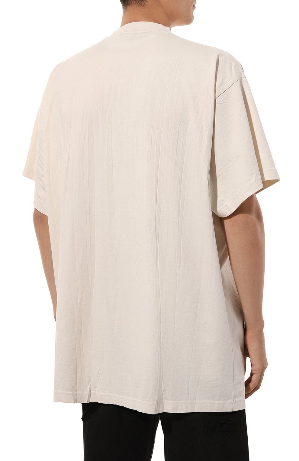 Хлопковая футболка BALENCIAGA, арт. 787349/TQVT1, фото 4