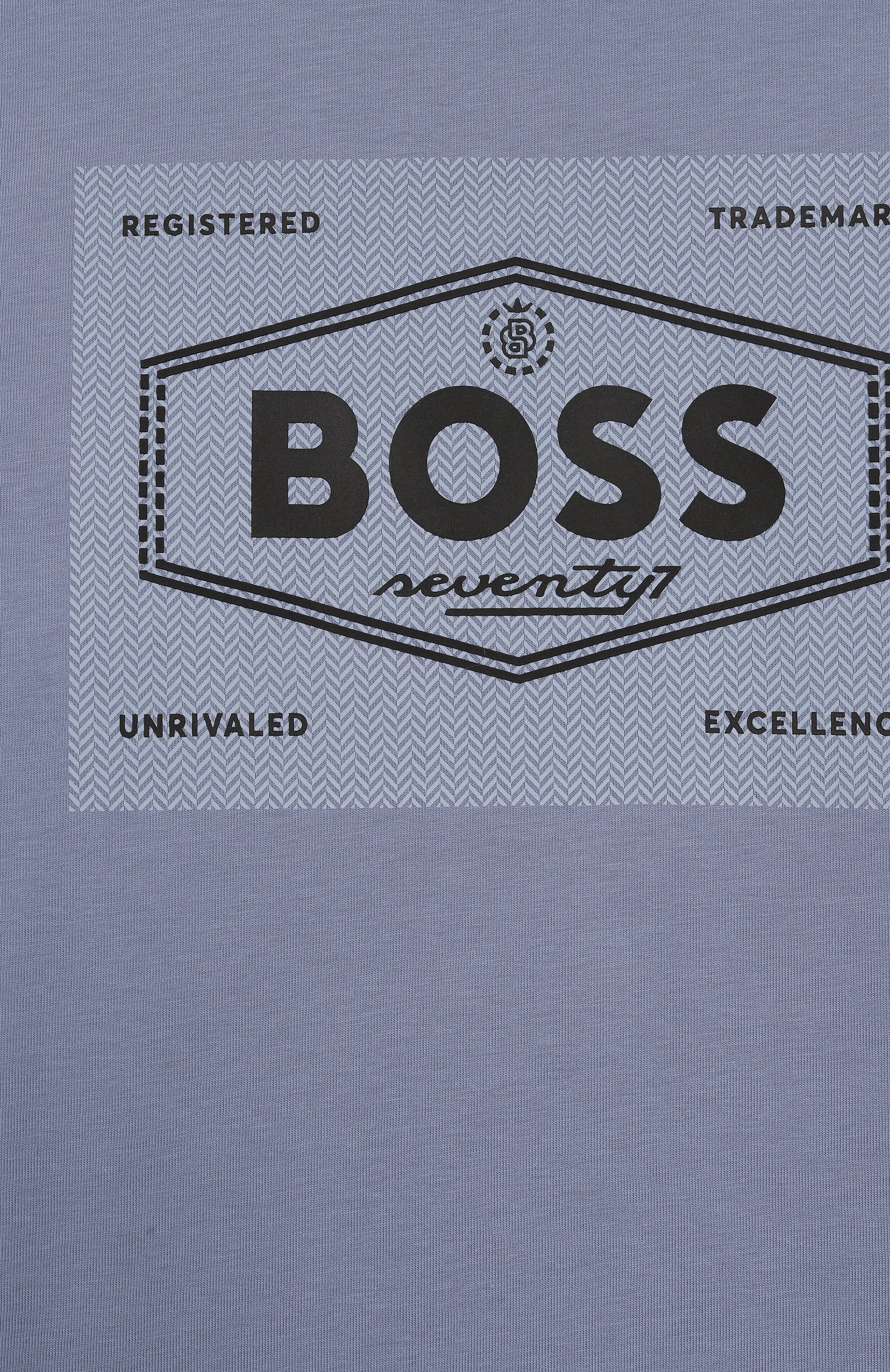 Хлопковый лонгслив BOSS, арт. J51221/14A-16A, фото 3