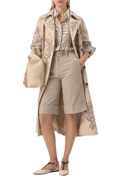 Кожаные балетки BRUNELLO CUCINELLI, арт. MZSKC2913, фото 2