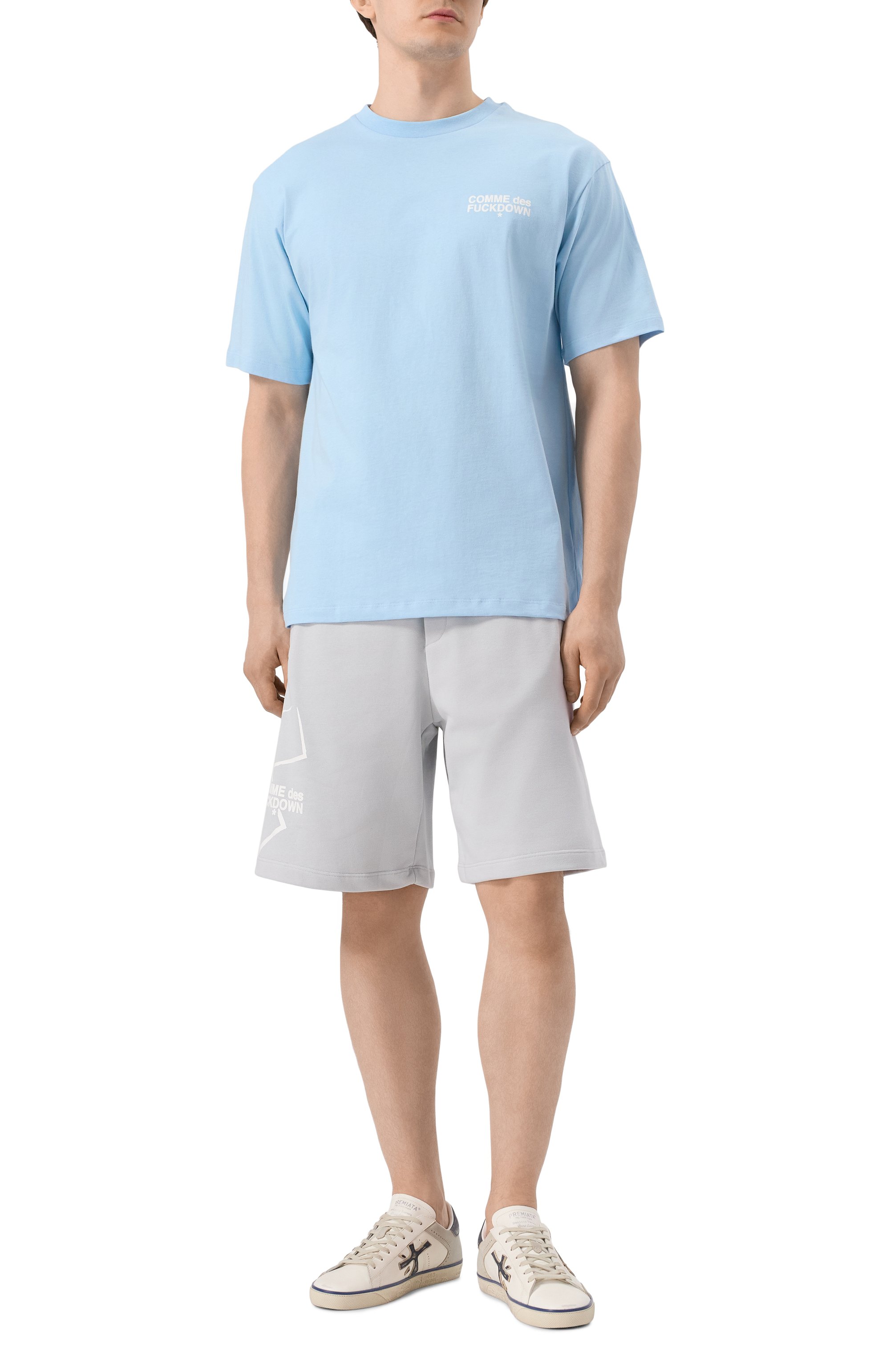Хлопковая футболка COMME DES FUCKDOWN, арт. CFABM01506, фото 2