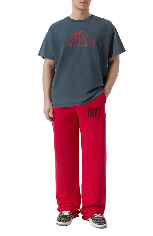 Хлопковые брюки Gallery Dept. LSP-40080 Красный  LSP-40080 Фото 2