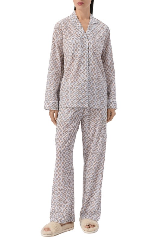 Хлопковая пижама Derek Rose 2012/LEDB091 Разноцветный  2012/LEDB091 Фото 2