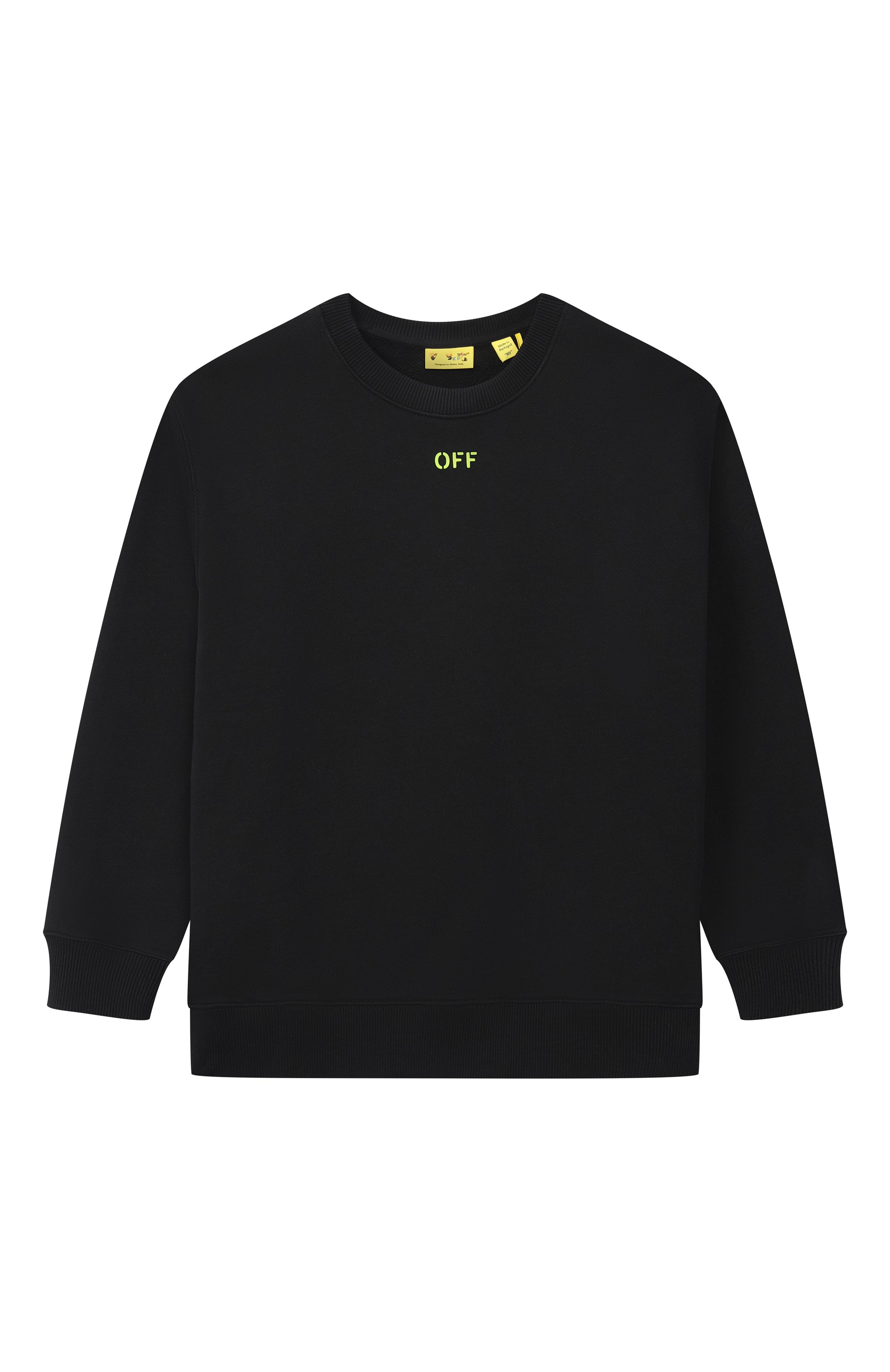 Хлопковый свитшот OFF-WHITE, арт. 0GBA001S26FLE003, фото 1