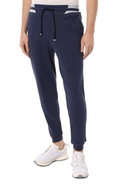 Хлопковые джоггеры BRUNELLO CUCINELLI, арт. MTU20B2209, фото 3
