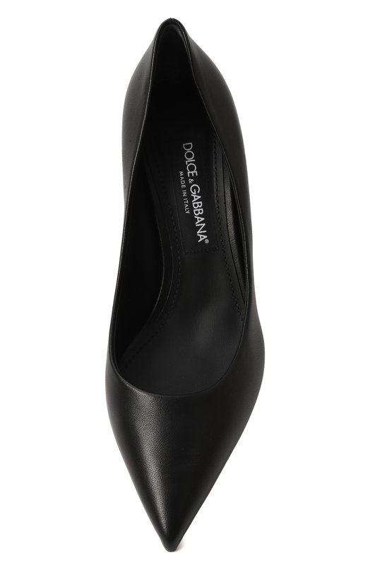 Кожаные туфли Cardinale 60 Dolce & Gabbana CD1839/B7261 Чёрный  CD1839/B7261 Фото 6