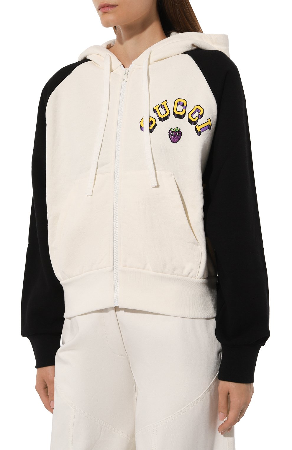 Хлопковая толстовка GUCCI, арт. 773729/XJF8Q, фото 3