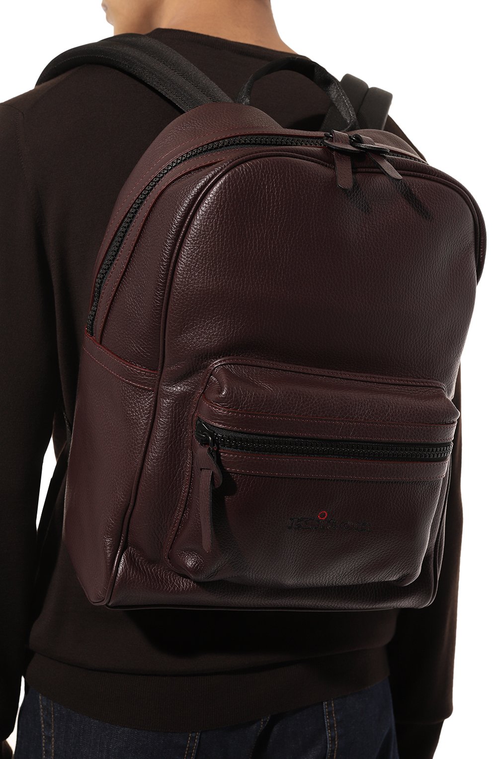 Кожаный рюкзак KITON, арт. UBBACKN00845, фото 2