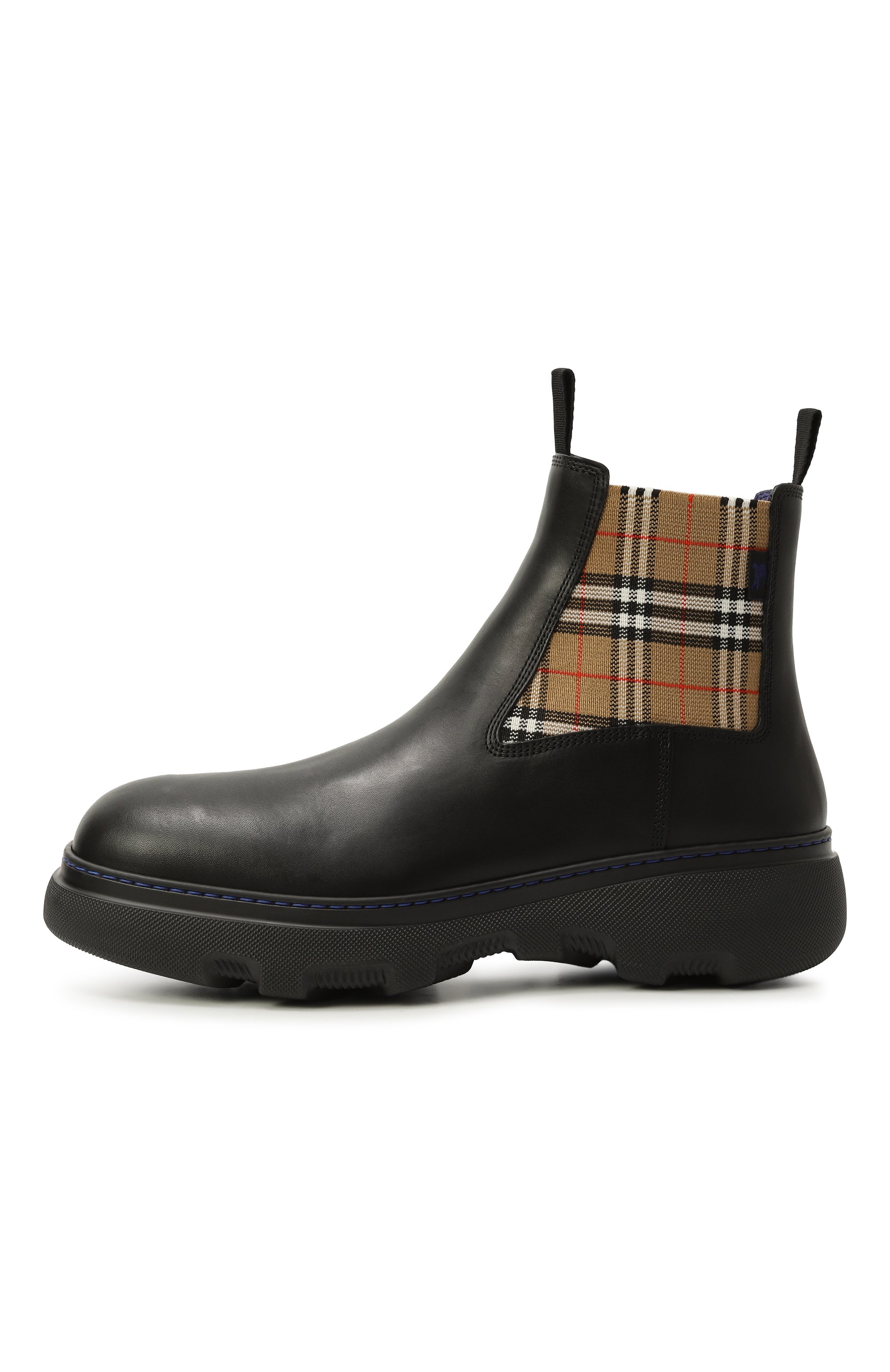 Кожаные челси creeper BURBERRY, арт. 8105183, фото 4