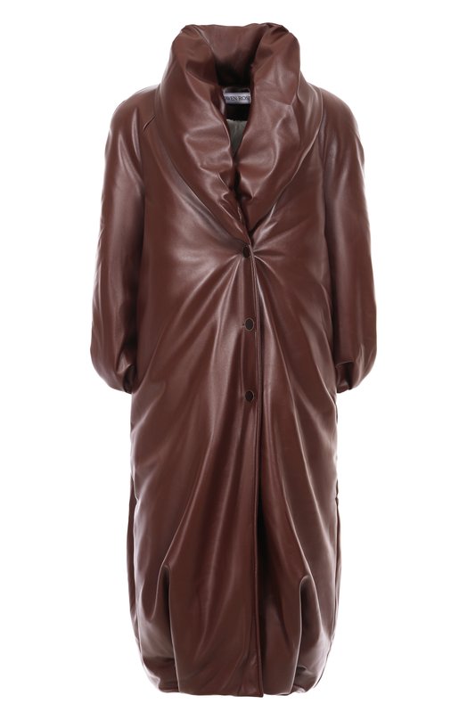 Куртка из экокожи ROWEN ROSE C0AT_RR437_V2/EC0 LEATHER Коричневый C0AT_RR437_V2/EC0 LEATHER